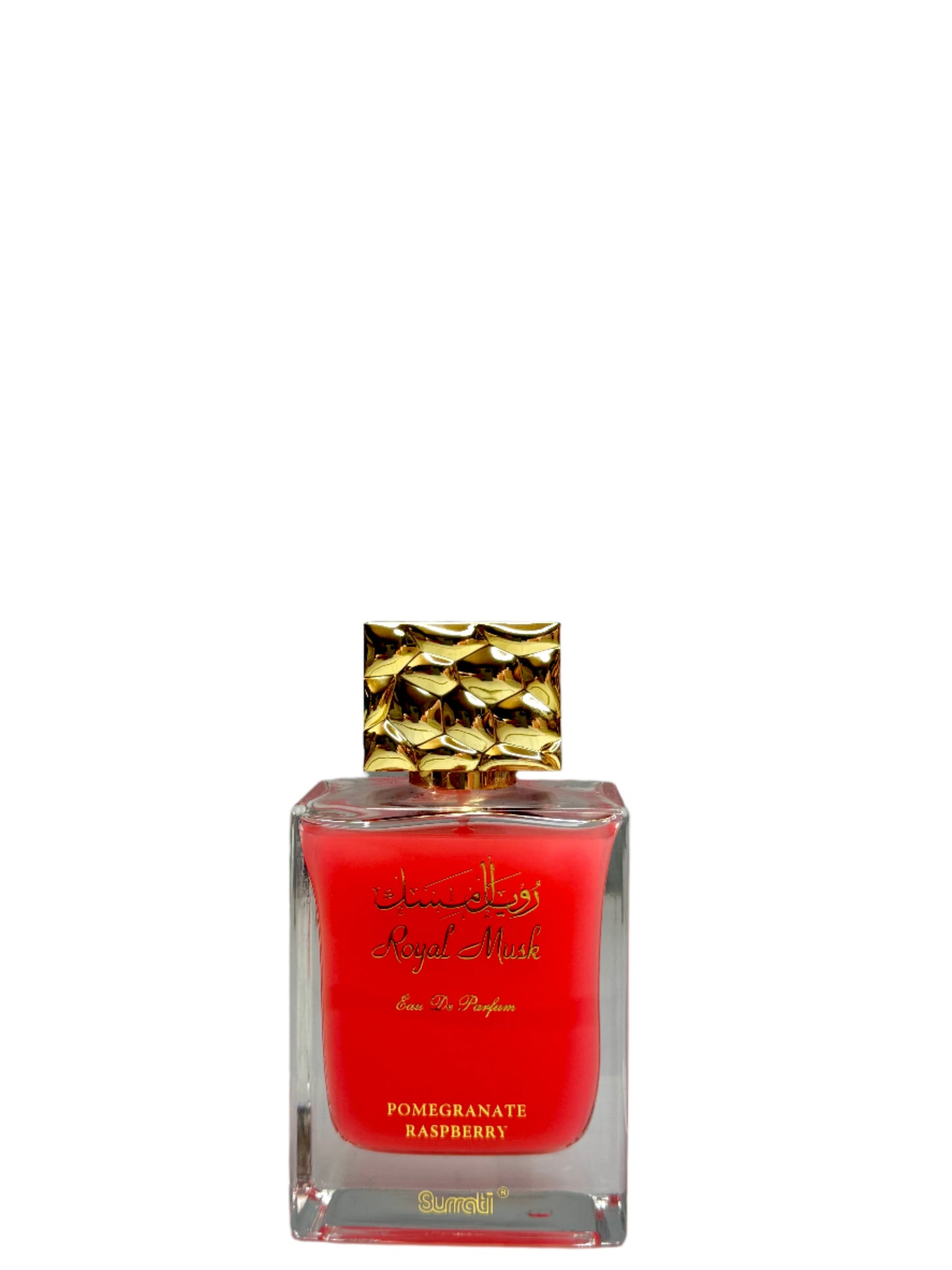 Royal Musk Pomegranate Raspberry Eau de Parfum 100ml (3.4 OZ) by Surrati
