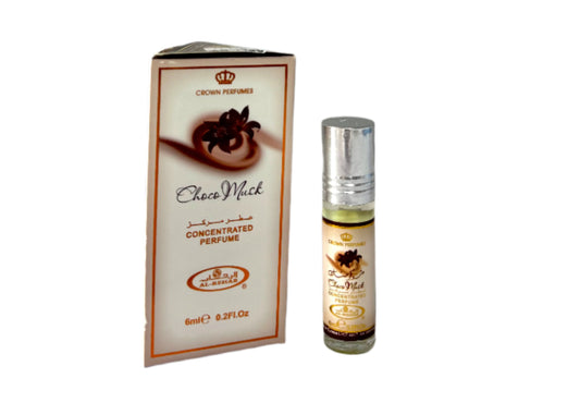 Al-Rehab Choco Musk Concentrated Perfume Rollerball – 0.2 oz (6ml)