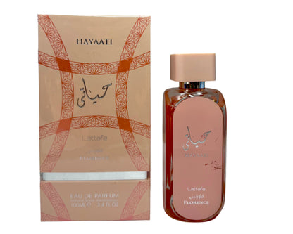 Hayaati Florence Eau de Perfume for Women 100ML (3.4 OZ) by Lattafa