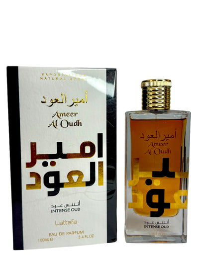 Ameer Al Oud Intense Oud Eau de Parfum Spray 100ml (3.4 OZ) by Lattafa