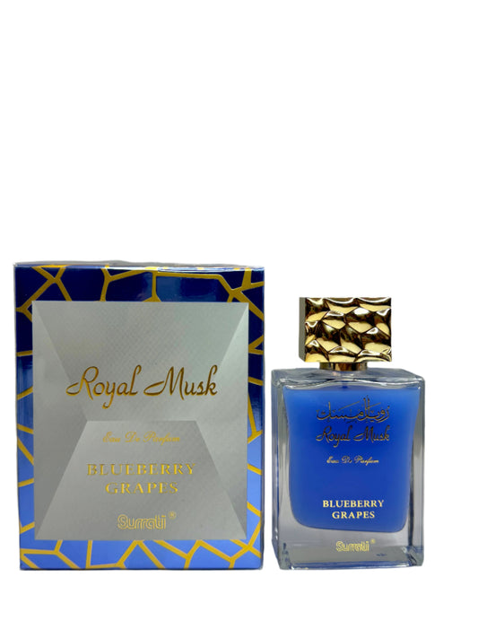 Royal Musk Blueberry Grapes EDP 100ML (3.4 OZ) by Surrati