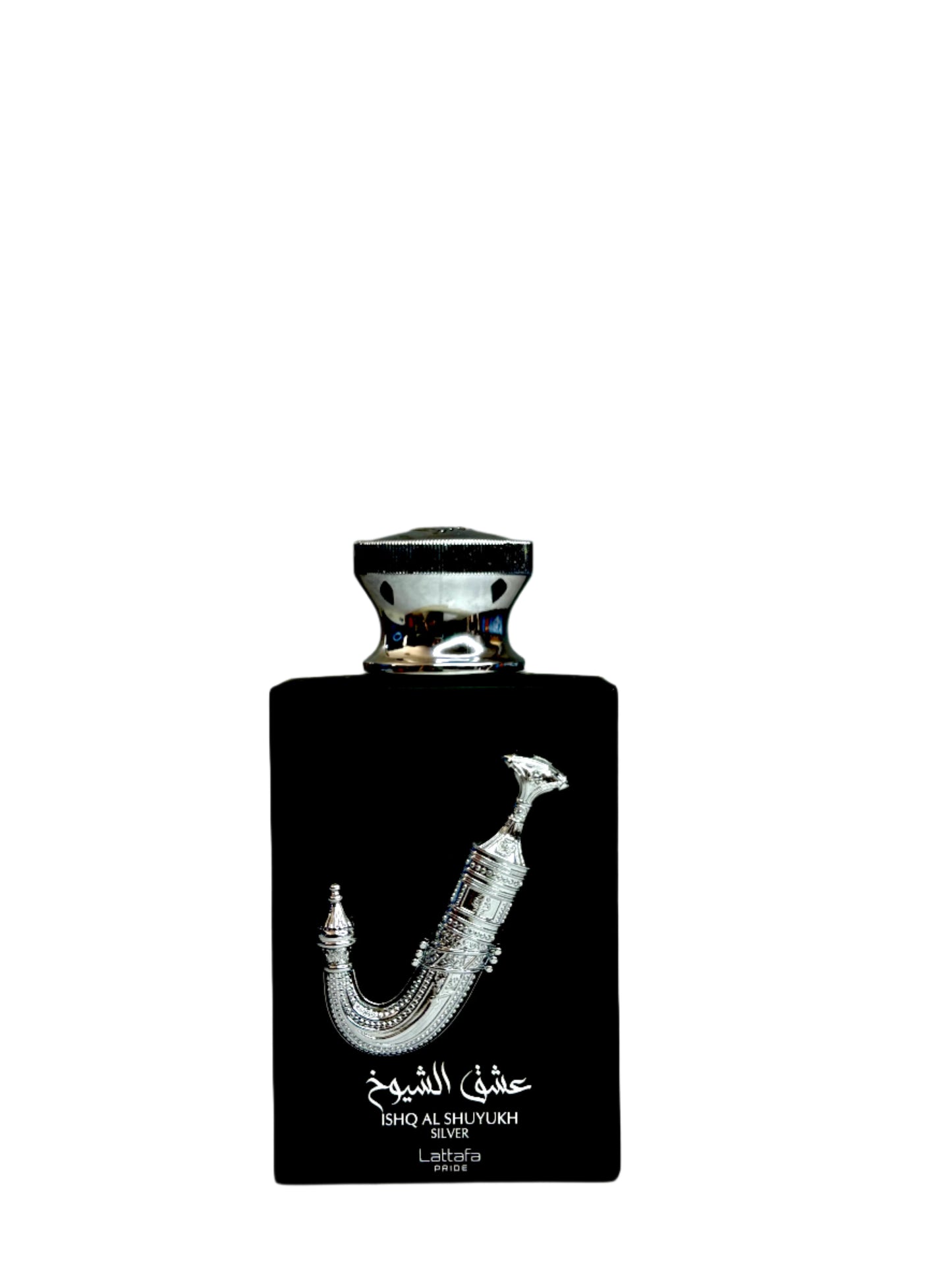 Ishq Al Shuyukh Silver Eau de Parfum Spray 100ml (3.4 OZ) by Lattafa