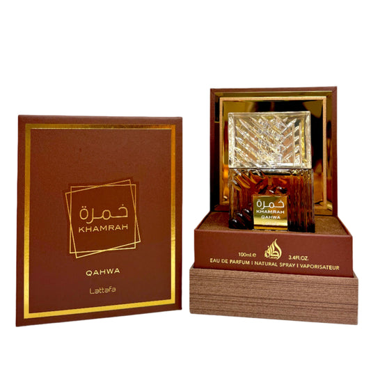 Khamrah Qahwa Eau de Parfum 100ml (3.4 OZ) by Lattafa