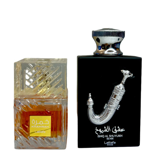 Khamrah & Ishq Al Shuyukh Bundle by Lattafa Deal